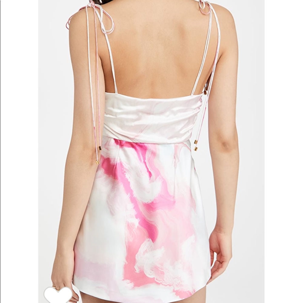 Retrofete Arielle Dress - pink marble XXL - Picture 3 of 5